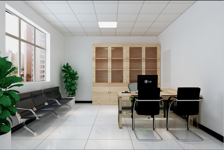 廠房裝飾工程-部門經(jīng)理辦公室效果