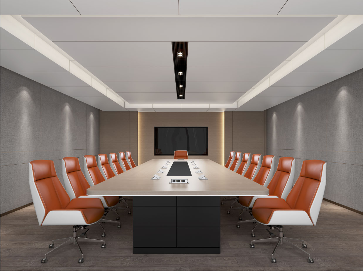 廠房裝飾工程-會議室效果