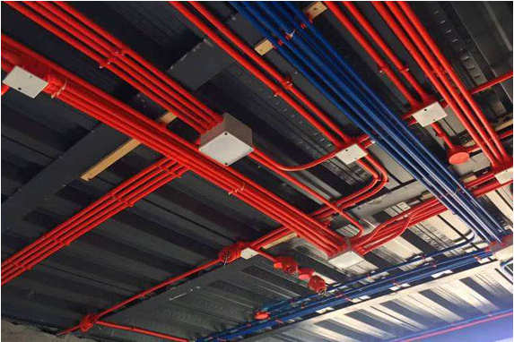 水電氣工程施工現(xiàn)場