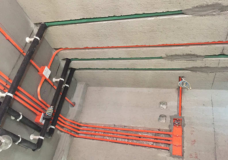 水電氣工程施工現(xiàn)場