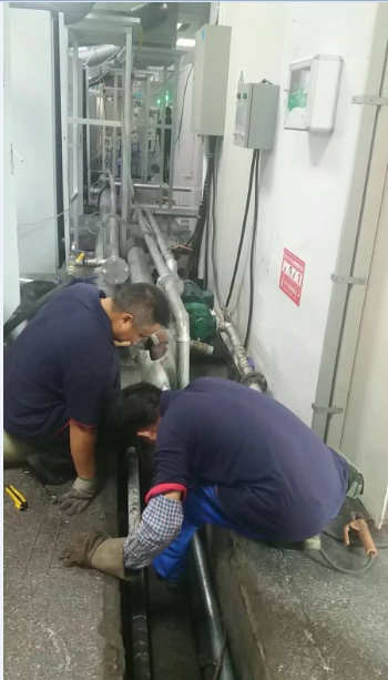 水電氣工程施工現(xiàn)場