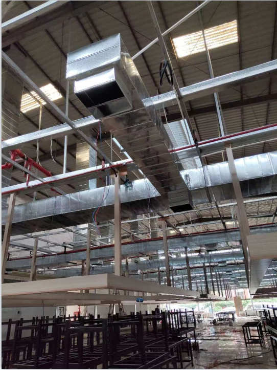 水電氣工程施工現(xiàn)場